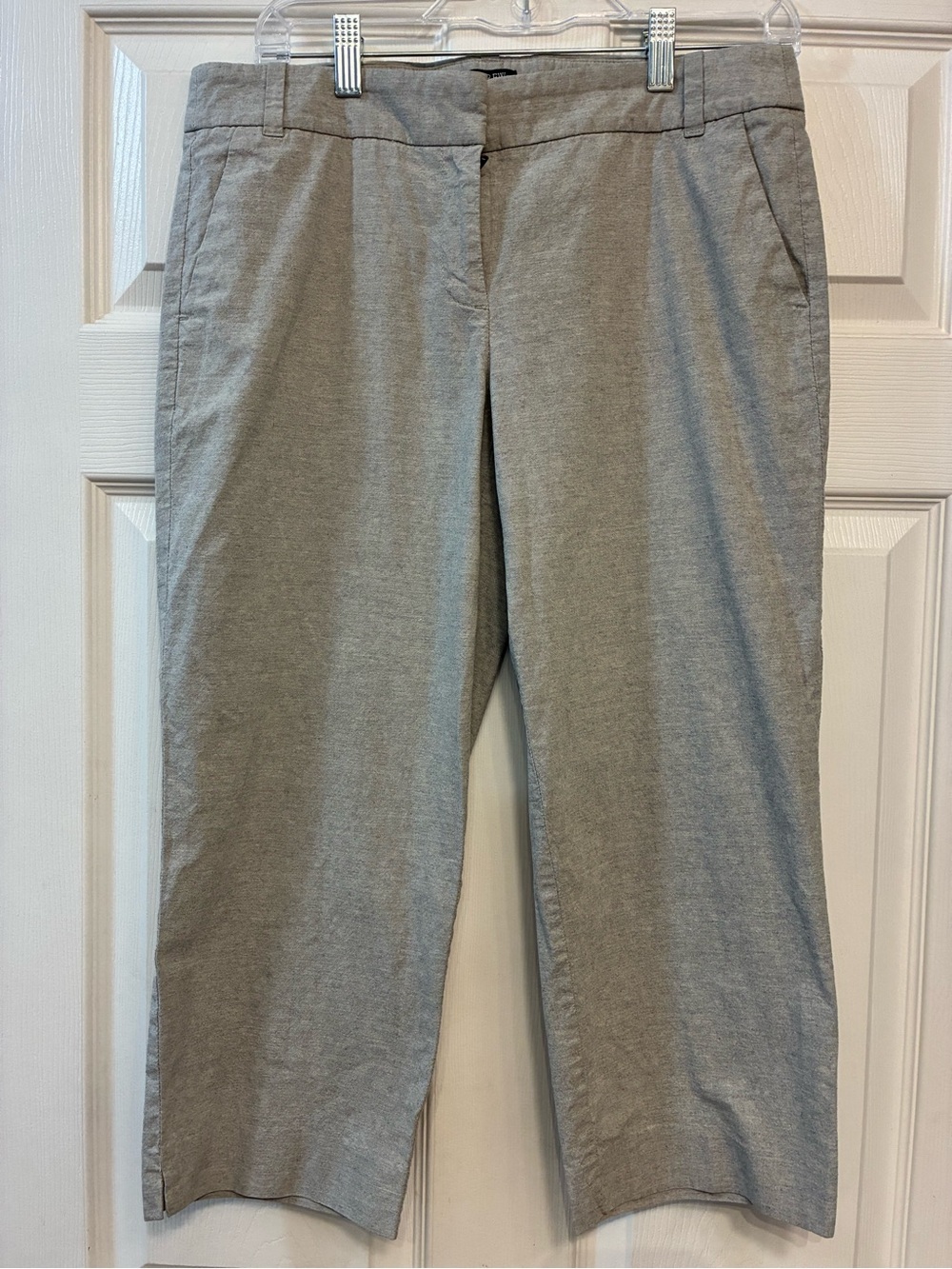Women’s Gray J.Crew Cityfit Dress Pants Cropped